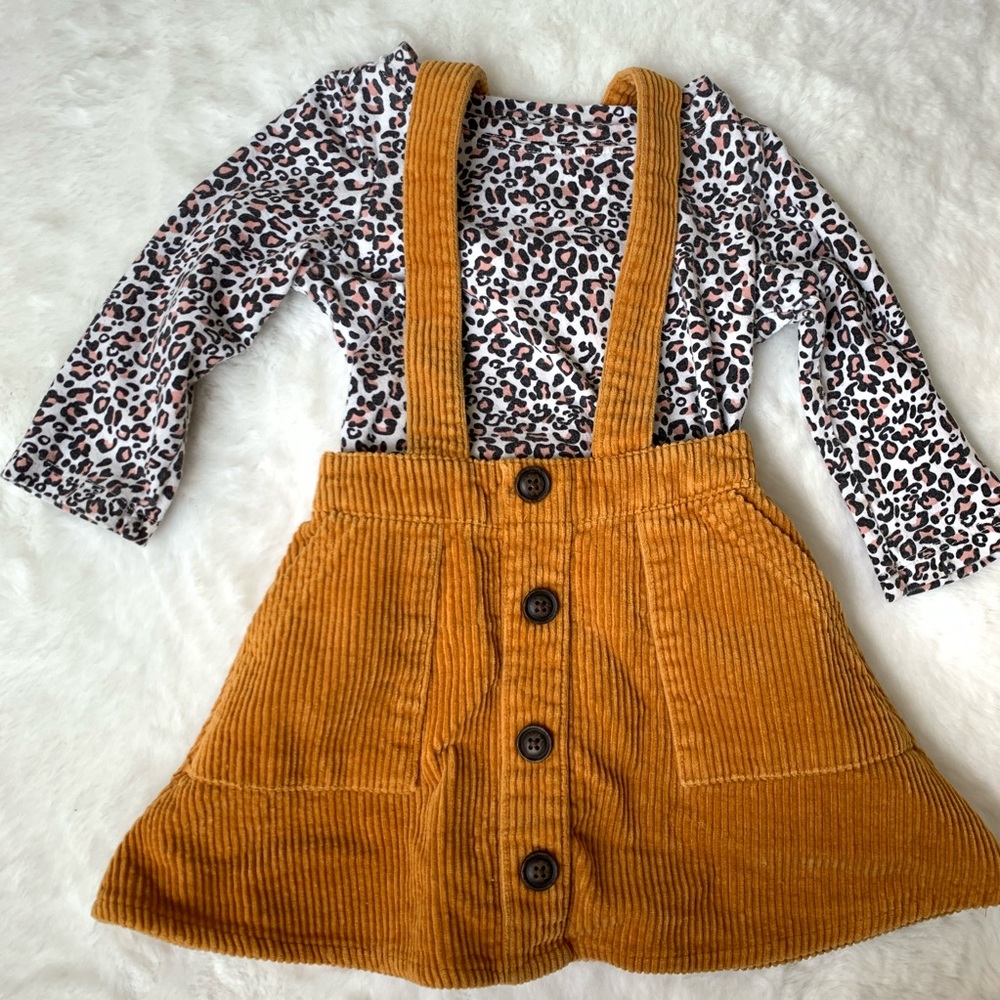 Little girls outfit by art class 12month